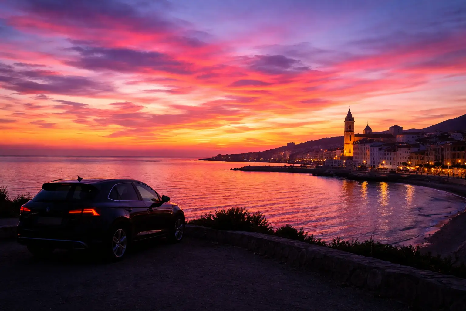 Kuestenroute von Barcelona aus